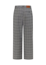 Lorna Jane Studio Tailored Pants - Grey Mini Check