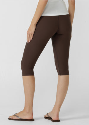 Lorna Jane Irresistible Rib Capri Leggings - Volcano