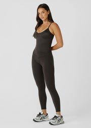 Lorna Jane Rise And Shine Bra Tank Combo - Volcano