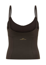 Lorna Jane Rise And Shine Bra Tank Combo - Volcano
