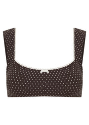 Lorna Jane Sweet Spot All Day Sports Bra - Volcano Spot Print