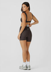 Lorna Jane Sweet Spot 12cm Bike Shorts - Volcano Spot Print