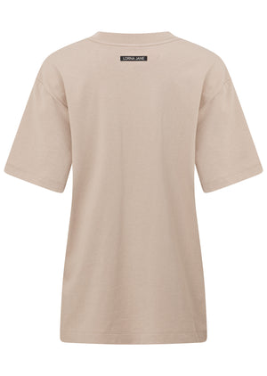 Lorna Jane LJ Basics T-shirt - Latte