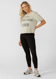 Lorna Jane Legacy T-Shirt - Washed Iced Matcha