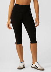 Lorna Jane Effortless 3/4 Leggings - Black