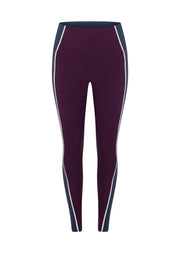 Lorna Jane Qualifier Full Length Leggings - Dark Grape
