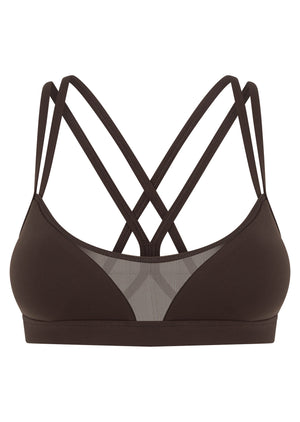 Lorna Jane Breathe Easy Sports Bra - Volcano