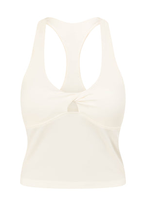 Lorna Jane Centre Stage Bra Tank Combo - Porcelain
