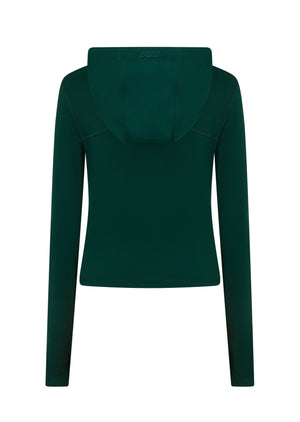 Lorna Jane All Star Active Zip Through Jacket - Midnight Green