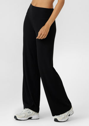 Lorna Jane Irresistible Rib Midrise Active Pants - Black