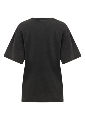 Lorna Jane Sport Mode Tour Washed T-Shirt - Washed Black