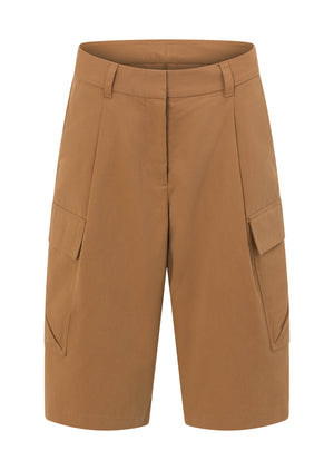 Lorna Jane District Cargo Shorts - Caramelised Sugar