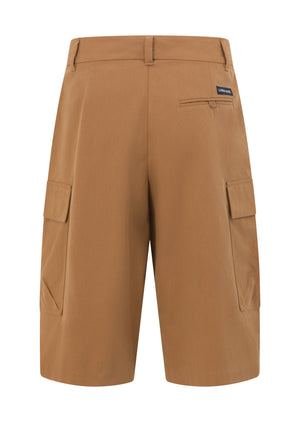 Lorna Jane District Cargo Shorts - Caramelised Sugar