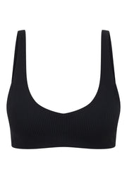 Lorna Jane Reform Rib Sports Bra - Black