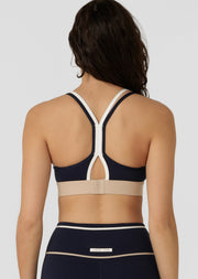 Lorna Jane Sunrise Circuit Sports Bra - French Navy