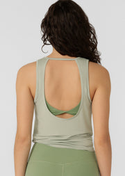 Lorna Jane Breathwork Active Tank - Iced Matcha