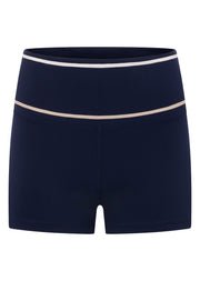 Lorna Jane Sunrise Circuit 9cm Bike Shorts - French Navy