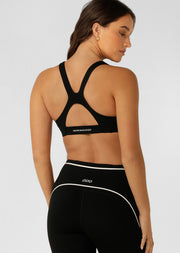 Lorna Jane Sculpt Max Support Sports Bra - Black