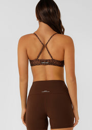 Lorna Jane Safari Spot Sports Bra - Safari Spot Print