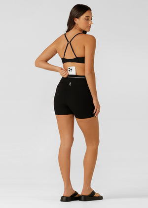 Lorna Jane Monaco 10cm Bike Shorts - Black
