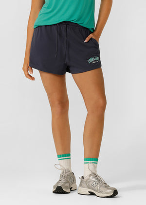Lorna Jane Original Sport Relaxed Shorts - Platinum Navy
