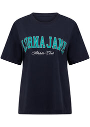Lorna Jane Original Sport Relaxed T-shirt - Platinum Navy