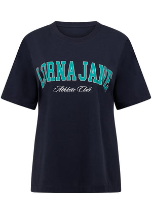 Lorna Jane Original Sport Relaxed T-shirt - Platinum Navy