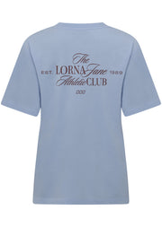 Lorna Jane Athletic Club Relaxed T-shirt - Oxford Blue