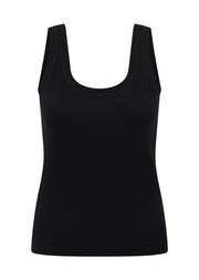 Lorna Jane Whisper Rib Tank - Black