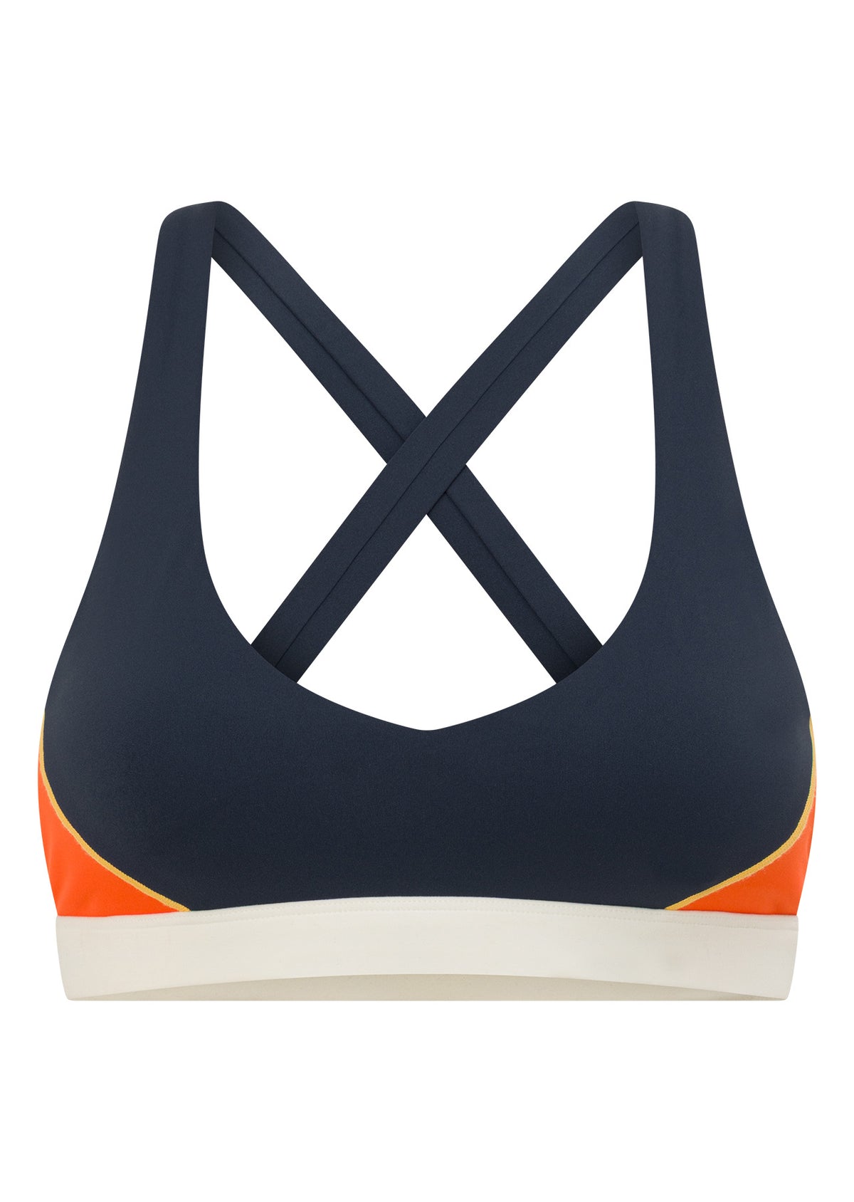 Lorna Jane Rhodes High Support Sports Bra - Platinum Navy