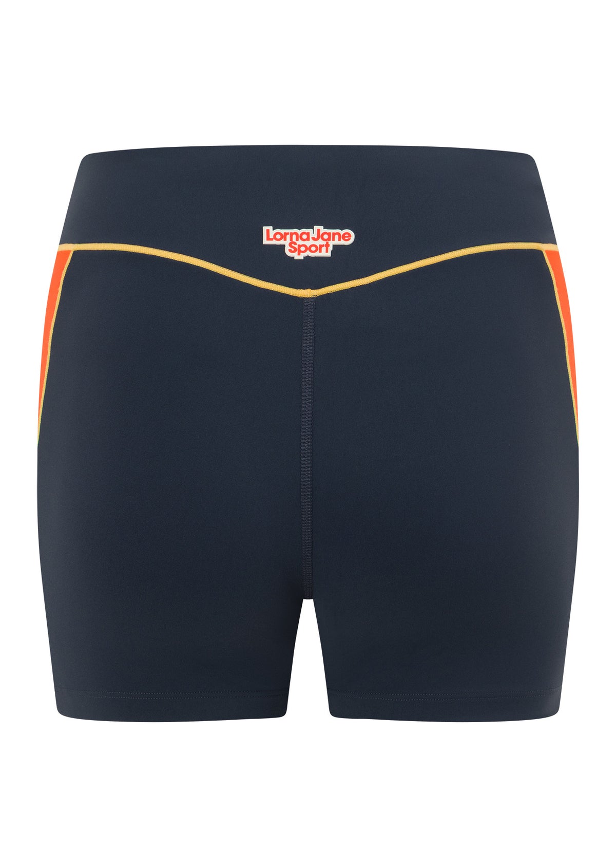 Lorna Jane Rhodes 9cm Bike Shorts - Platinum Navy
