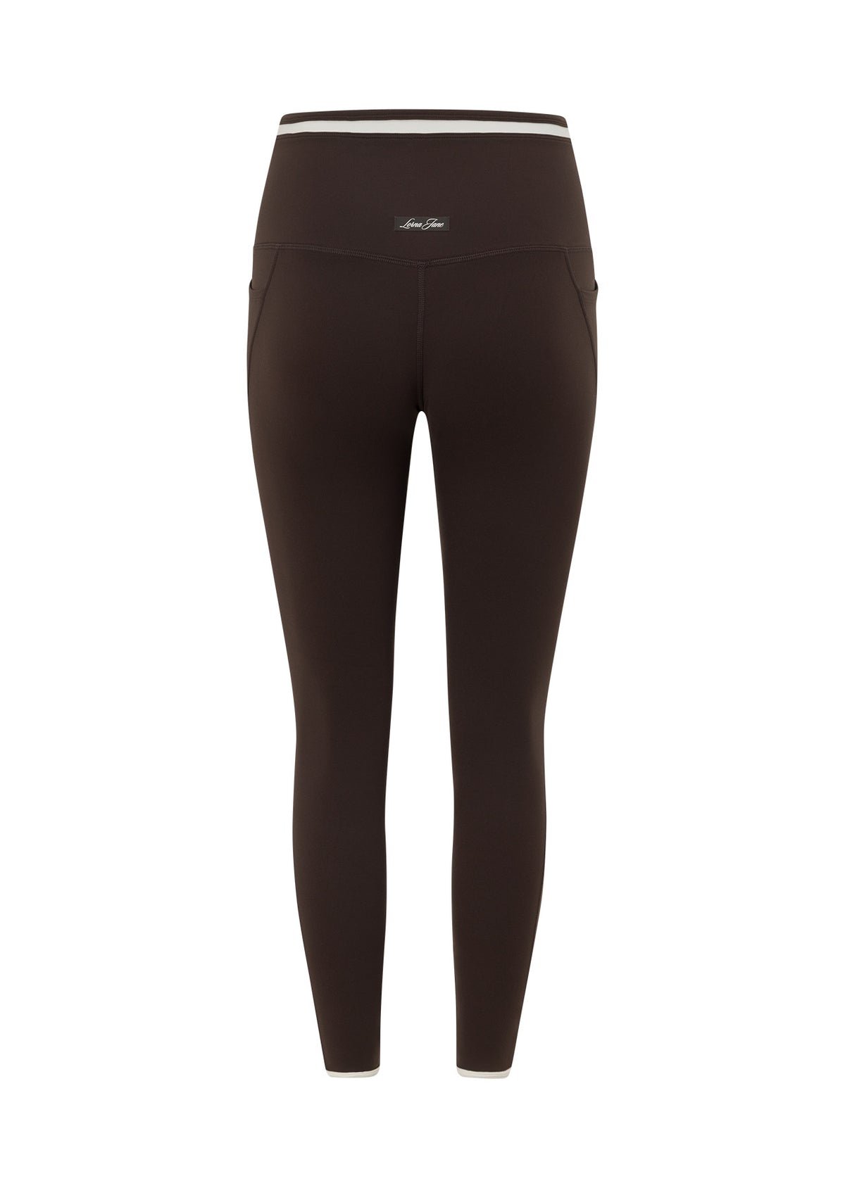 Lorna Jane One To Watch 2 Pocket Ankle Biter Leggings - Volcano