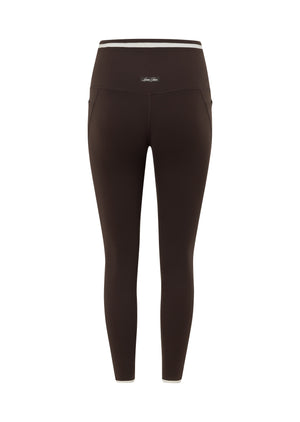 Lorna Jane One To Watch 2 Pocket Ankle Biter Leggings - Volcano