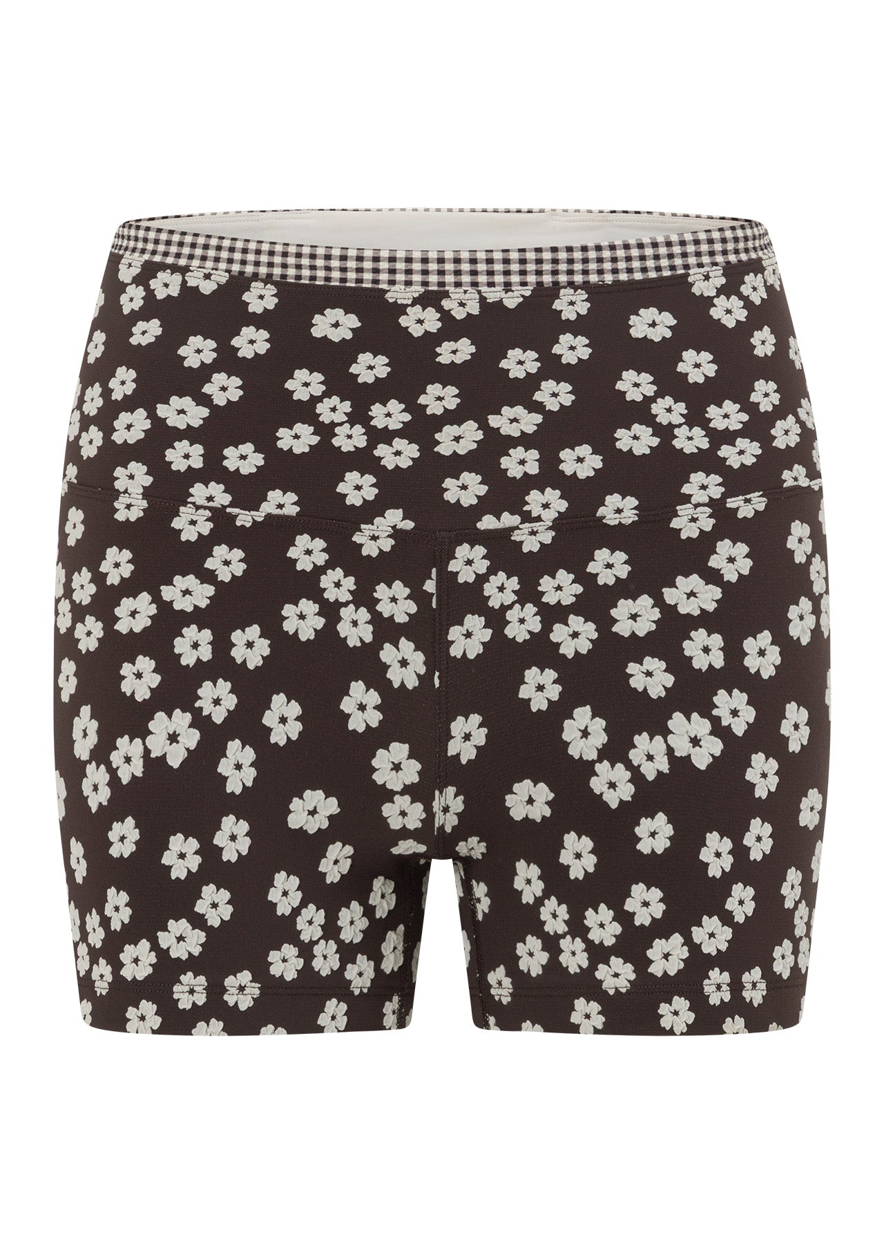 Lorna Jane Wildflower 9cm Bike Shorts - Volcano