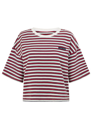 Lorna Jane Ashore T-Shirt - Nautical Stripe