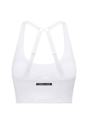 Lorna Jane Mesh Longline Bra - White