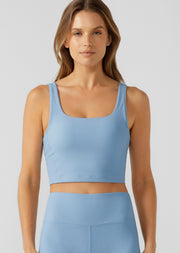 Lorna Jane Elevate Ribbed Tank Bra Combo - Moontide