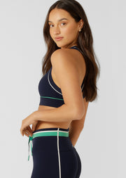 Lorna Jane Relay High Support Sports Bra - French Navy
