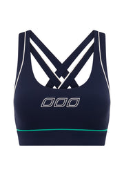 Lorna Jane Relay High Support Sports Bra - French Navy