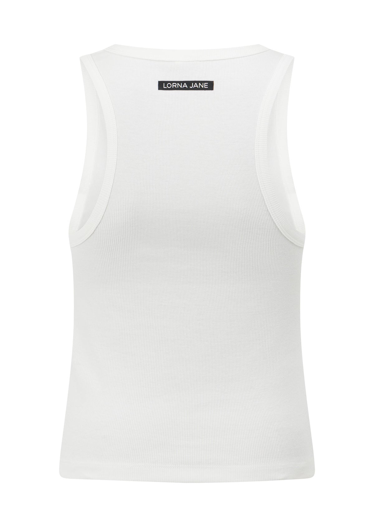 Lorna Jane Scoop Neck Essential Tank - Porcelain
