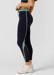 Lorna Jane Relay Ankle Biter Leggings - French Navy
