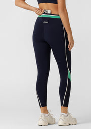 Lorna Jane Relay Ankle Biter Leggings - French Navy