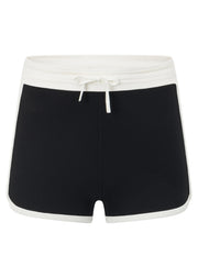 Lorna Jane Sweat to Surf Cheeky Bike Shorts - Black