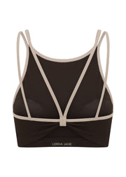 Lorna Jane Sun Seeker Rib Sports Bra - Volcano