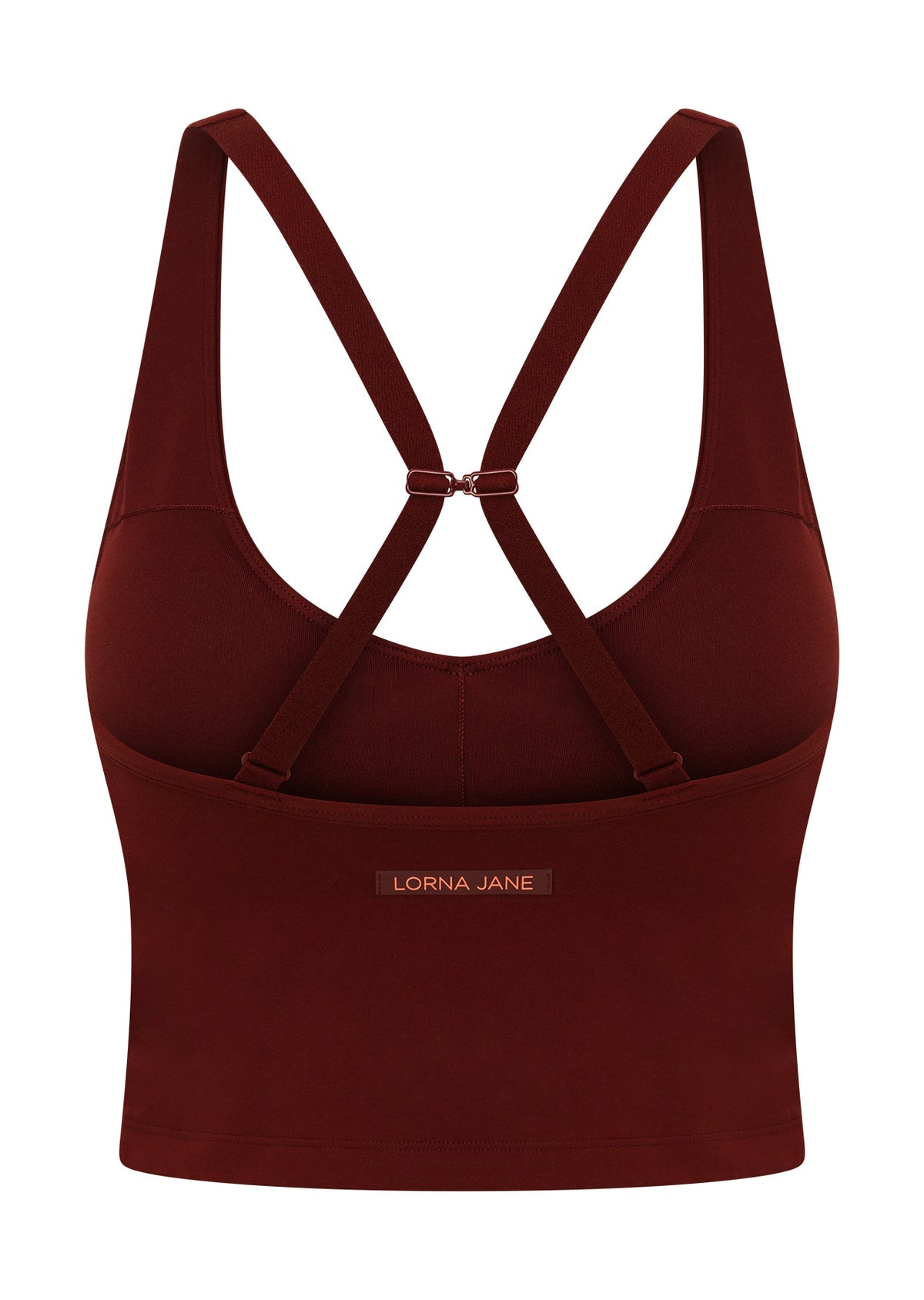 Lorna Jane Move Well Bra Tank Combo - Dark Ruby