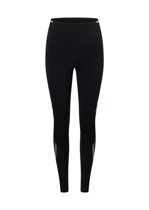 Lorna Jane Train Hard No Chafe Full Length Leggings - Black