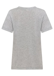 Lorna Jane Happy Holidays T-Shirt - Grey Marl
