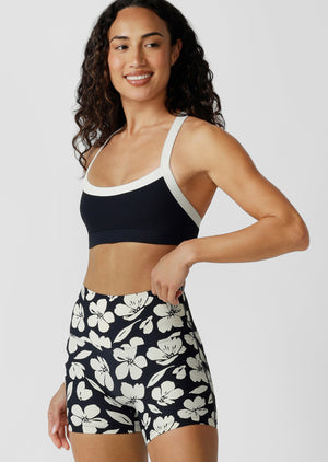 Lorna Jane LJ Sweat To Swim Sports Bra - Midnight Blue