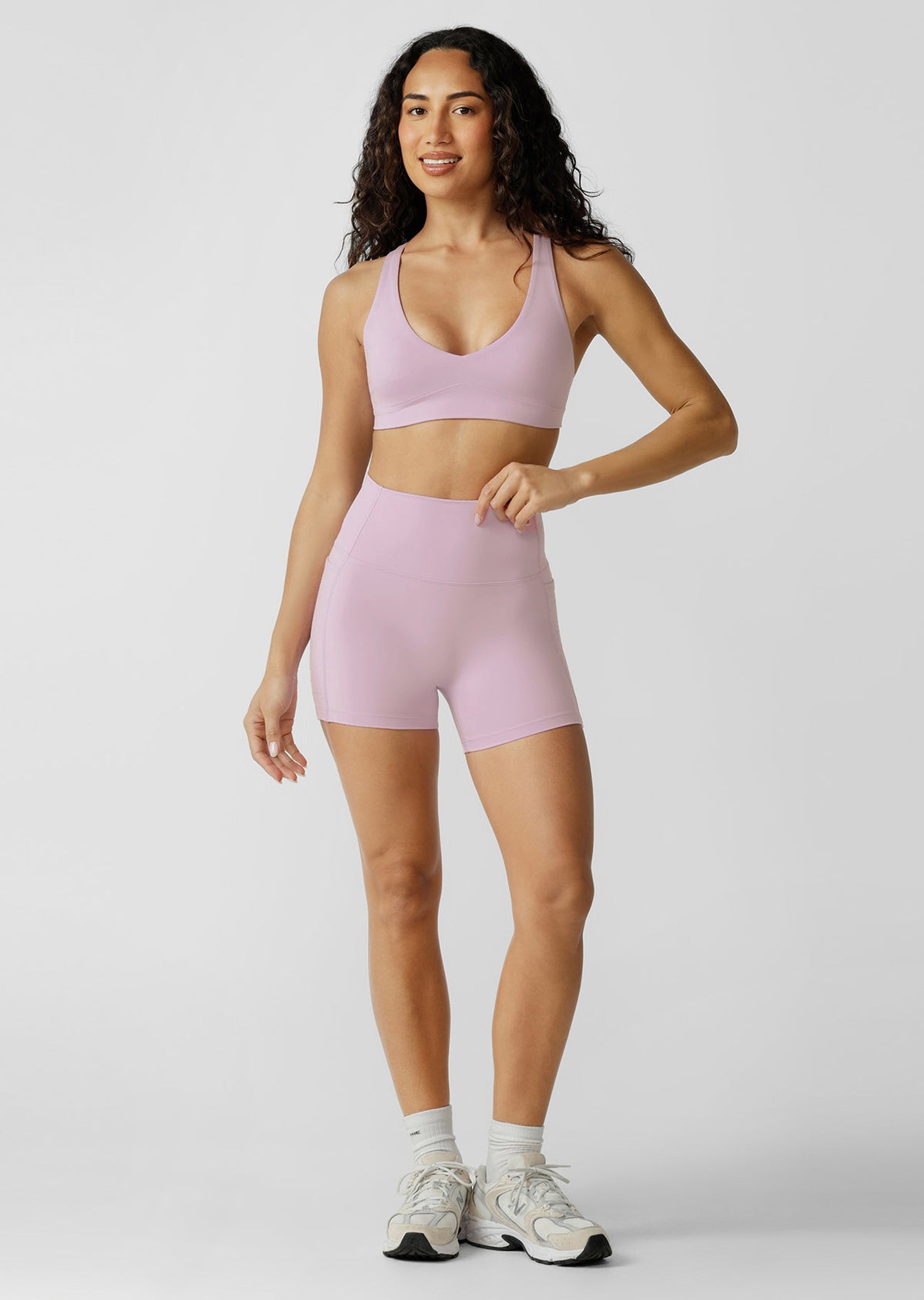 Lorna Jane Free Spirit Sports Bra - Dusty Lilac