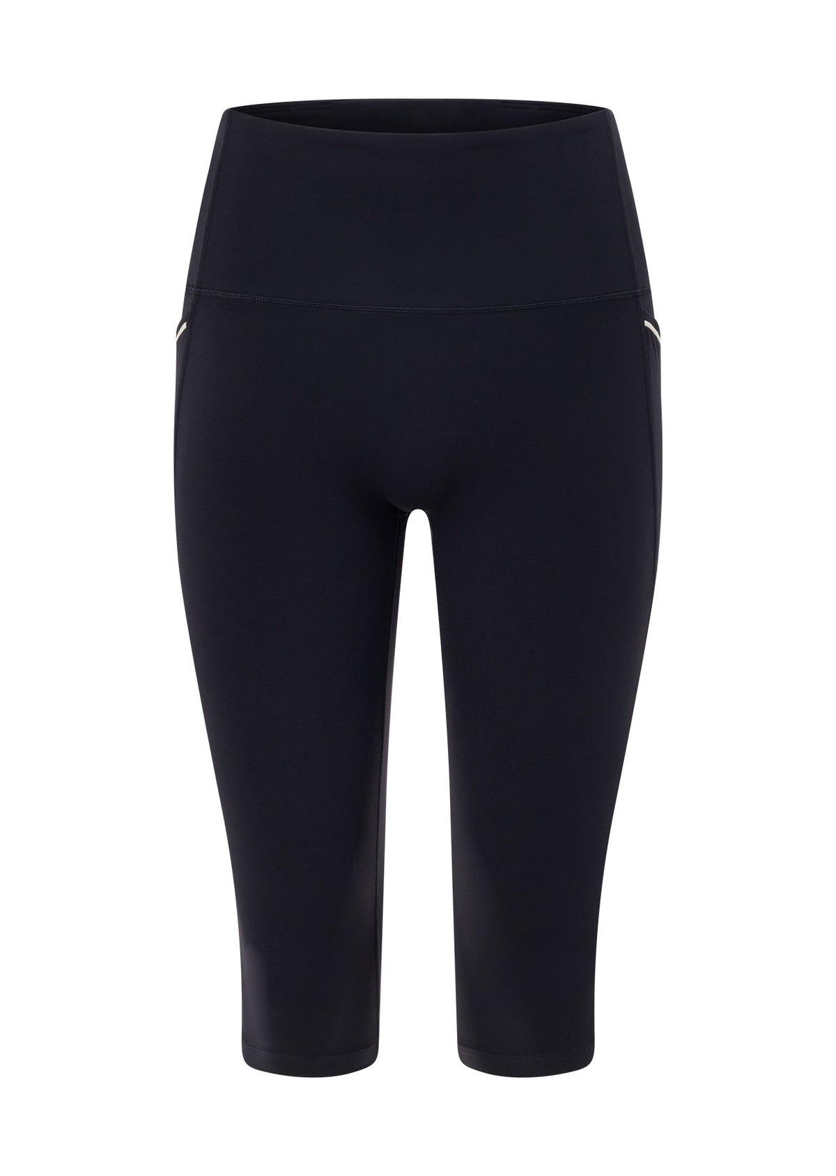 Lorna Jane Peak Performance No Ride 3 Pocket Capri Leggings - Midnight Blue
